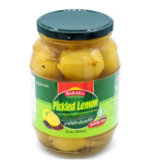Pickled Lemon W/ Nigella seeds & Dried Safflower E